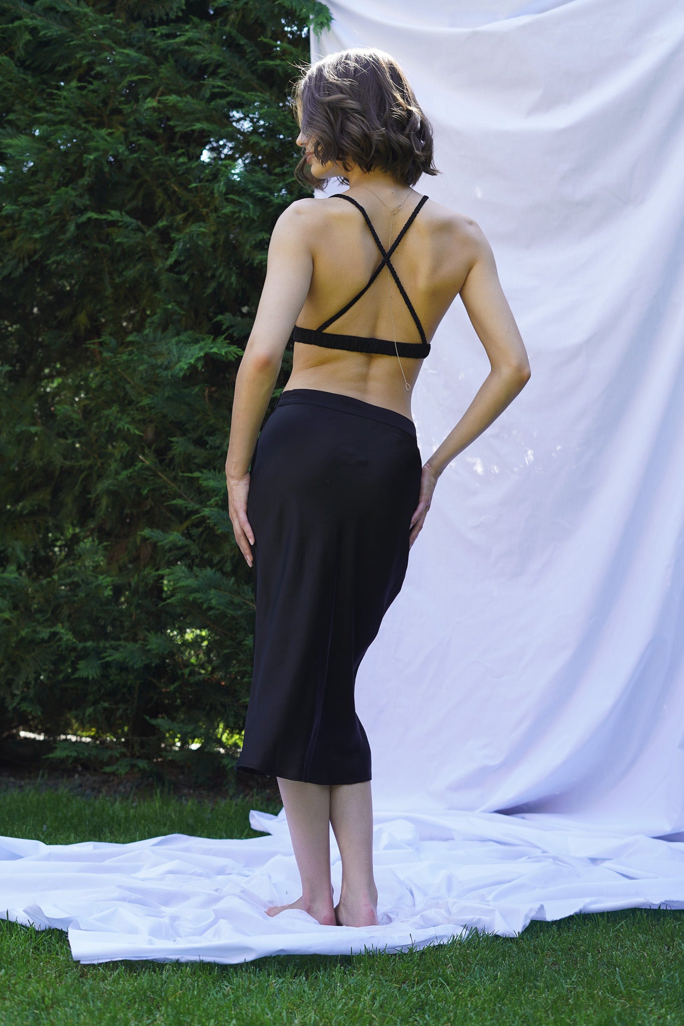 Isa sukňa (čierna)