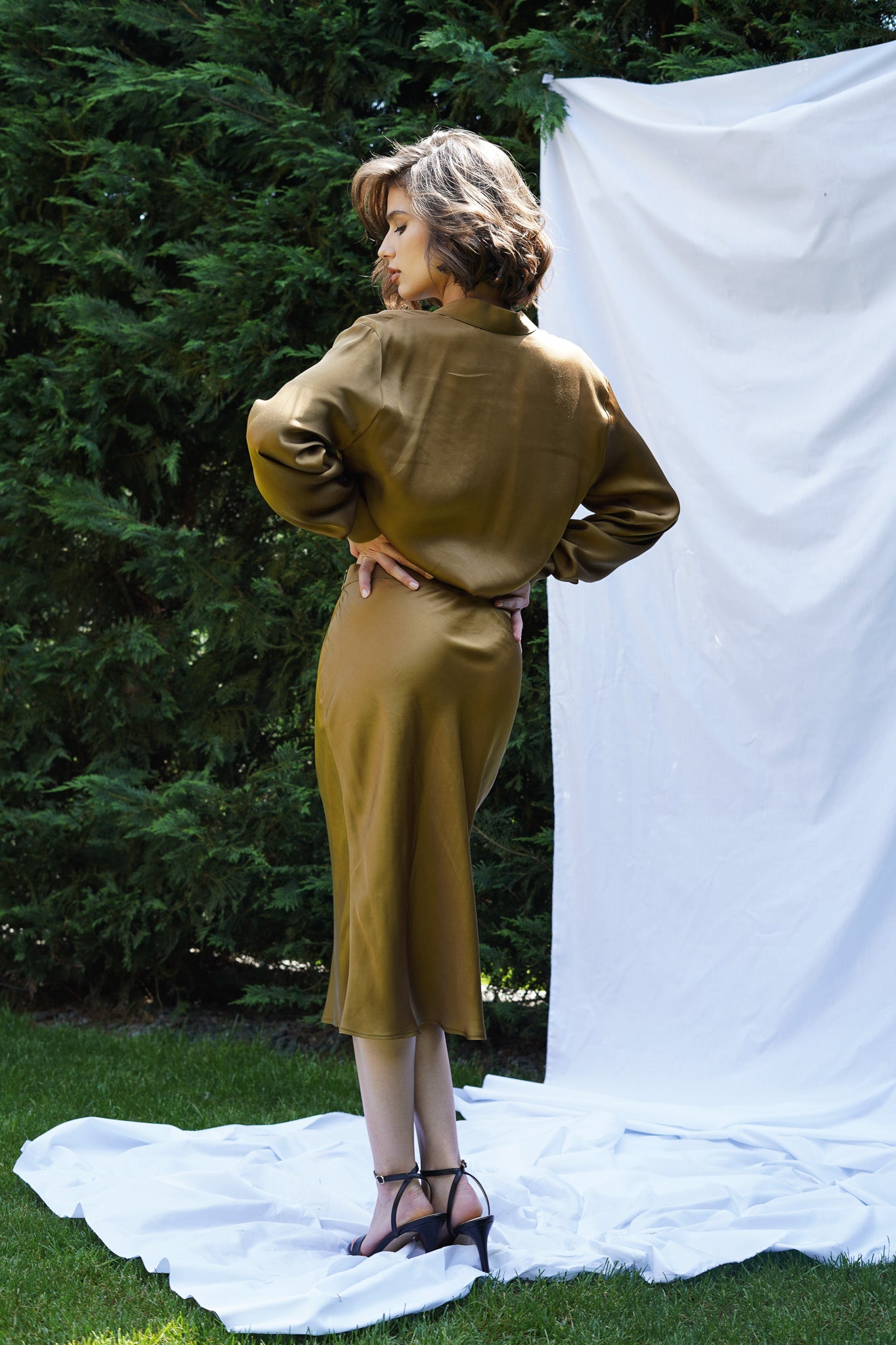 Isa sukňa (zelená)