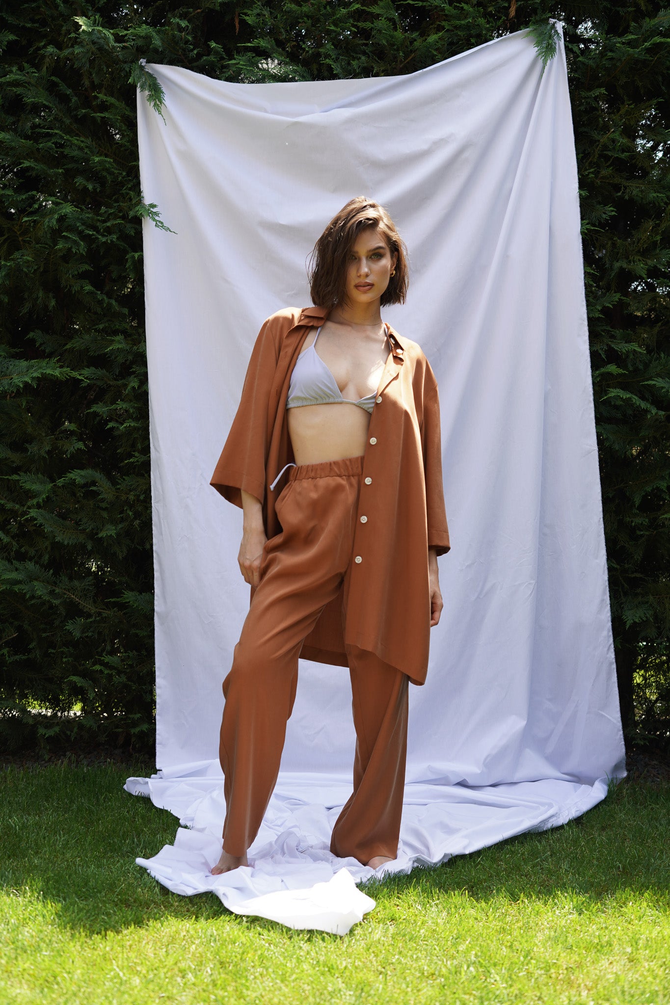 Summer košeľa tencel