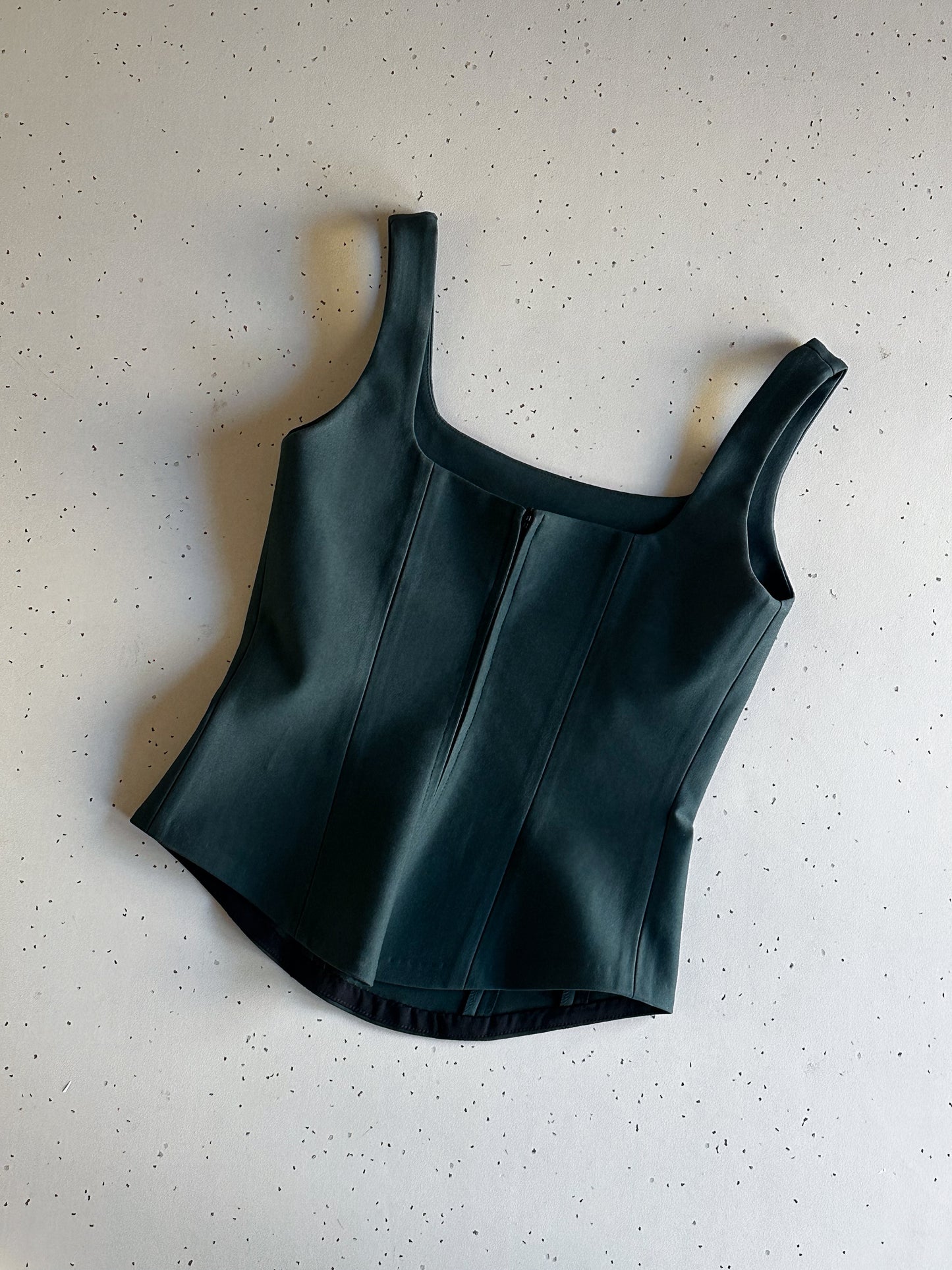 Green Corset top