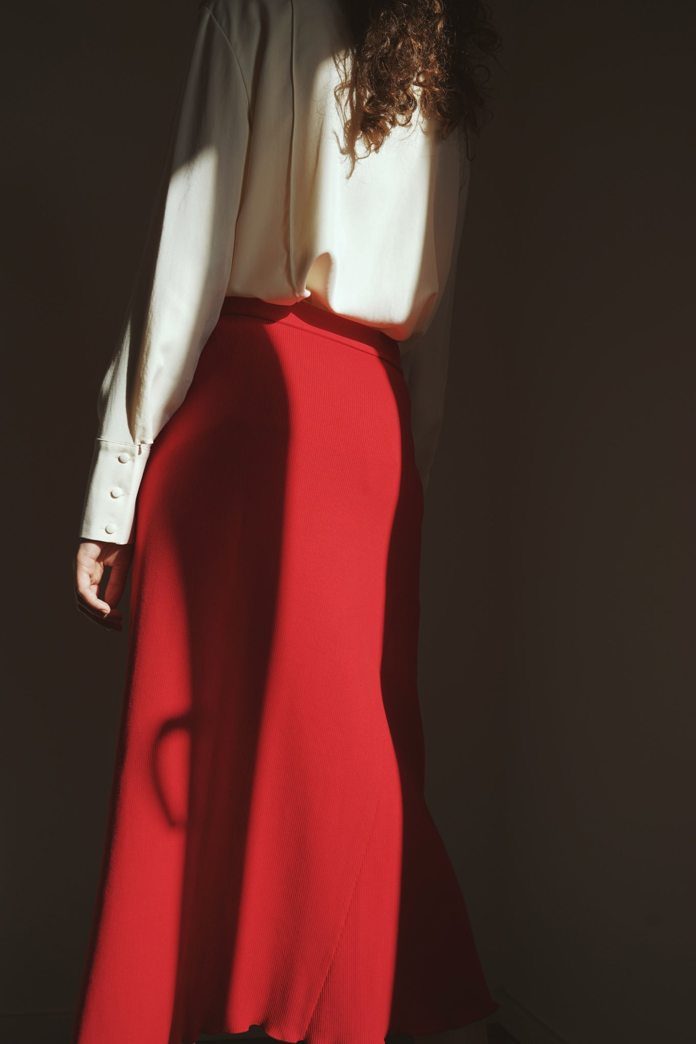 Bella menčestrová sukňa