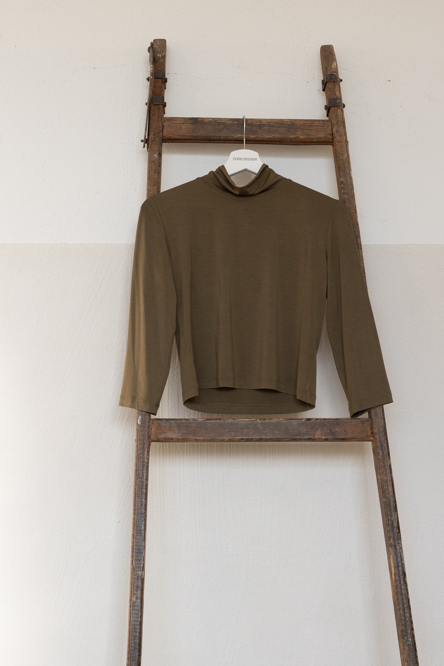 Zelený rolák dámsky