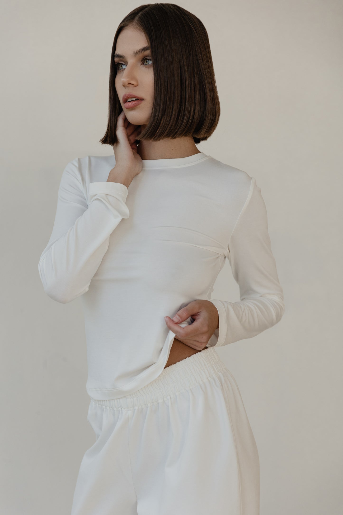 Biele tričko dámske