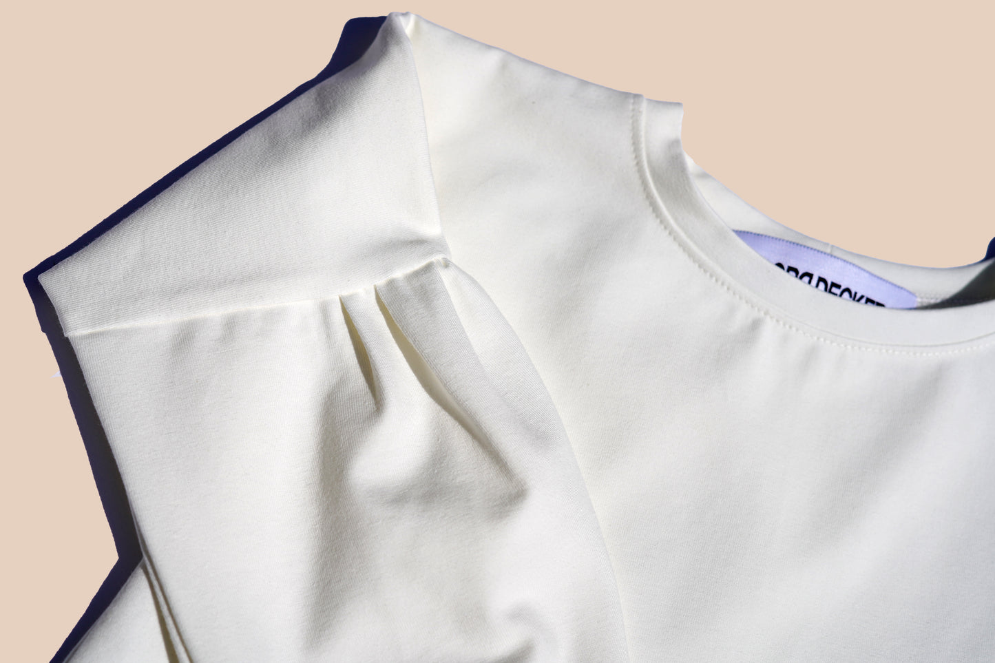 White sweatshirt dress