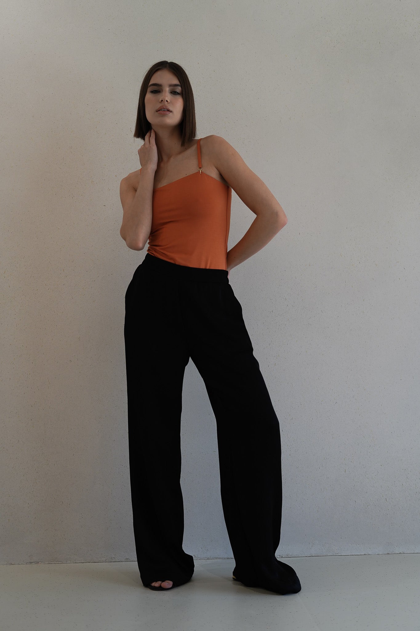 Bamboo brick orange bodysuits