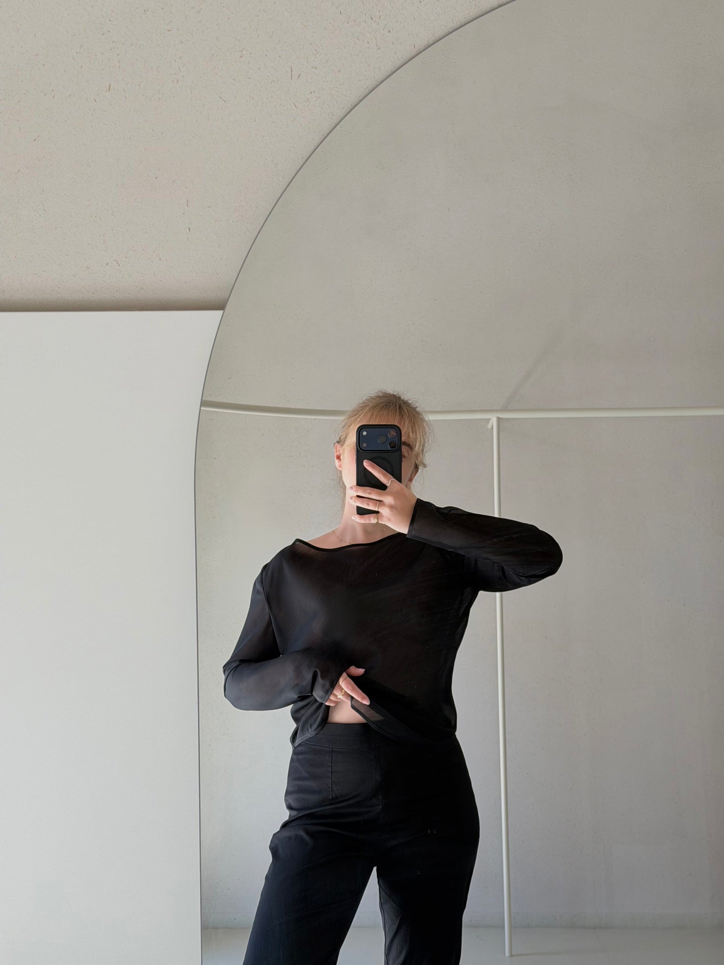 Luna Sheer Top