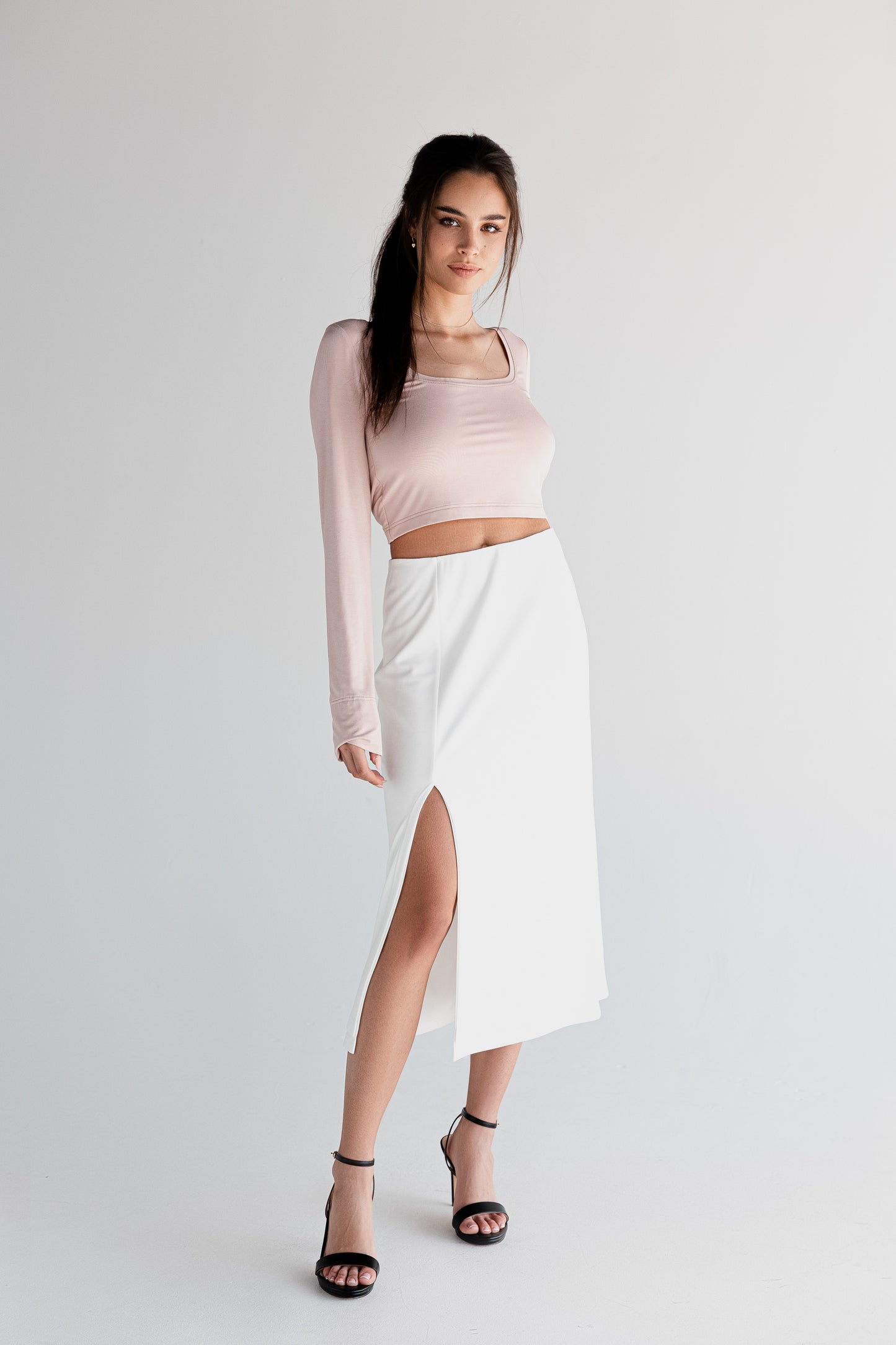 Kat white skirt II
