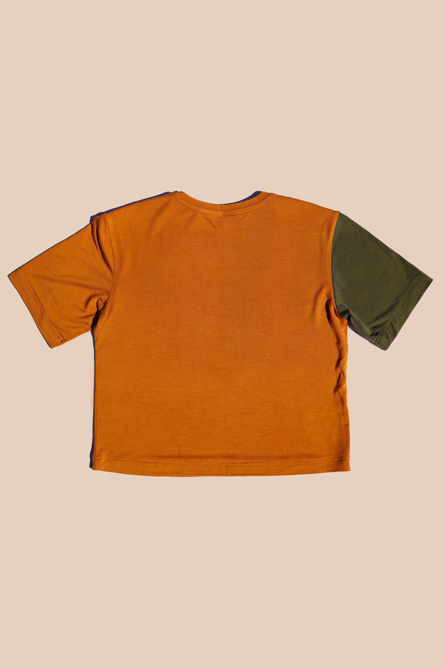 Tričko s krátkym rukávom oranžové