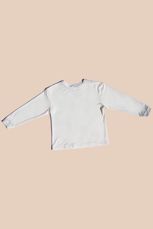 Oversized T-shirt with long sleeves